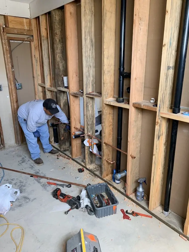 Commercial rough-in plumbing for Gas Line Repair in Mink Creek Estates